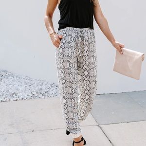 VICI Braydon Pocketed Python Joggers